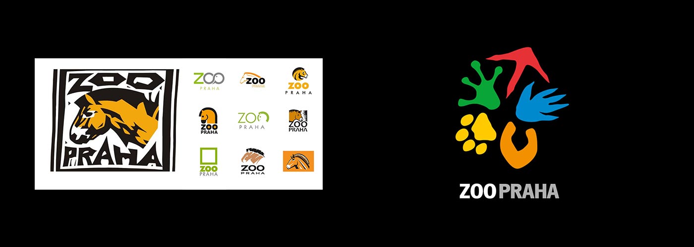 動物園舊logo、新logo及競稿成果展示