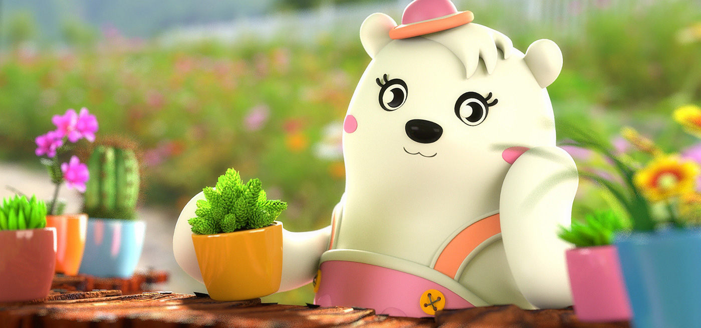 美的空調吉祥物創(chuàng)意設計12